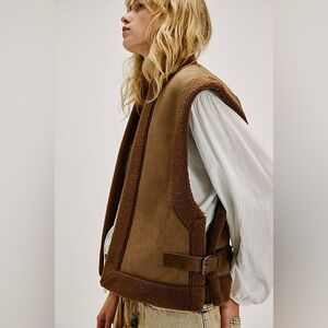 Free People Marianna Vegan Suede Vest